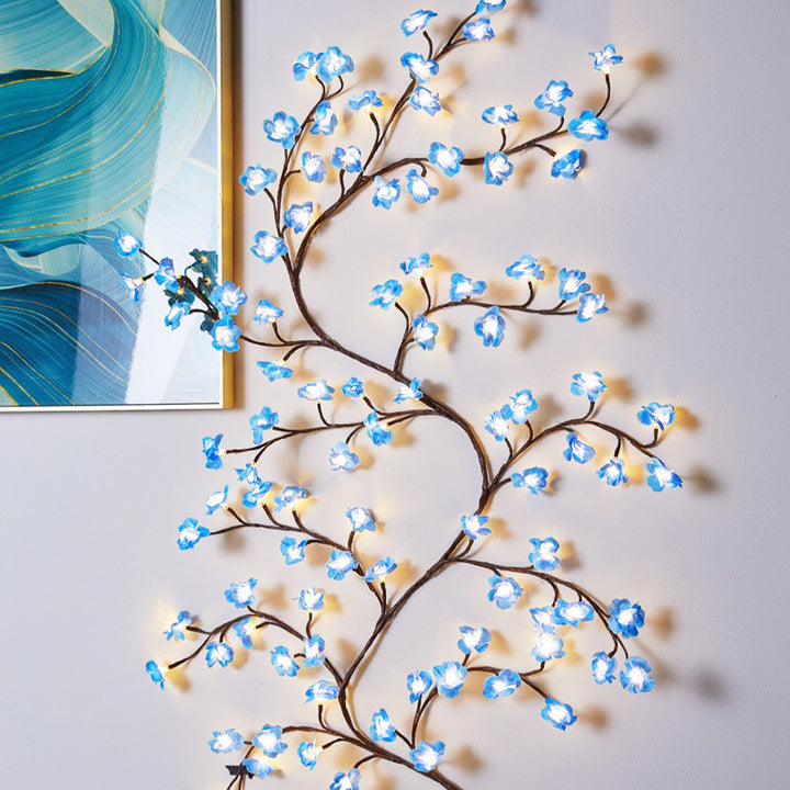 LED decorative light with cherry blossom design