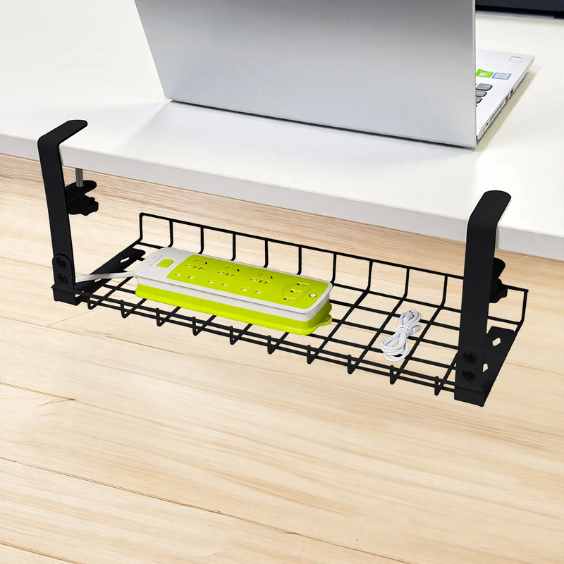 Cable duct for desk, PVC, no assembly