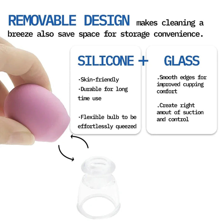 BowLift | Massage Therapy Vacuum Full Body Cupping Tool