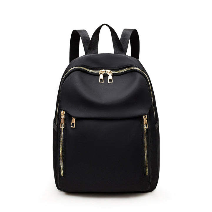 Large nylon backpack with ergonomic design