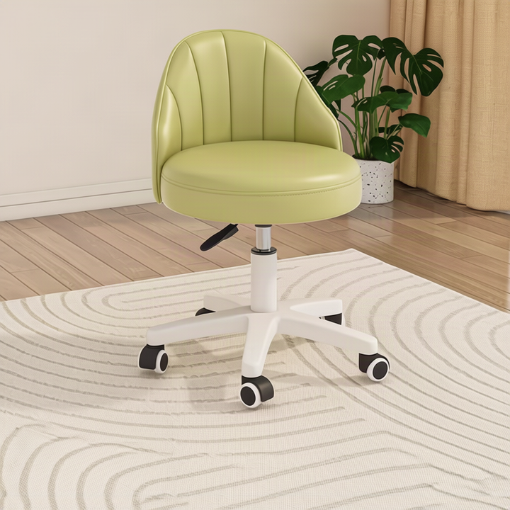 Bar stool with bowl and high backrest