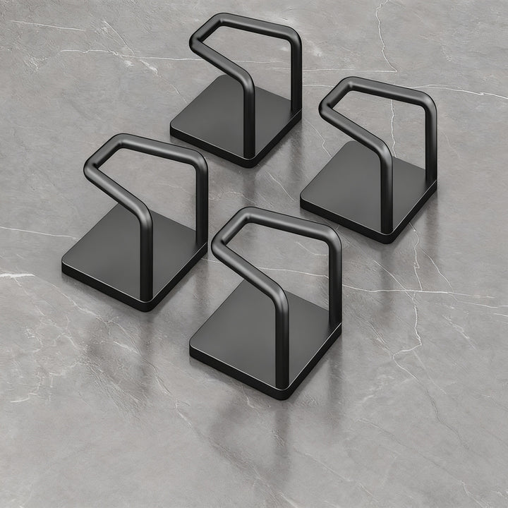 Stainless steel hooks for under-cabinet, no drilling