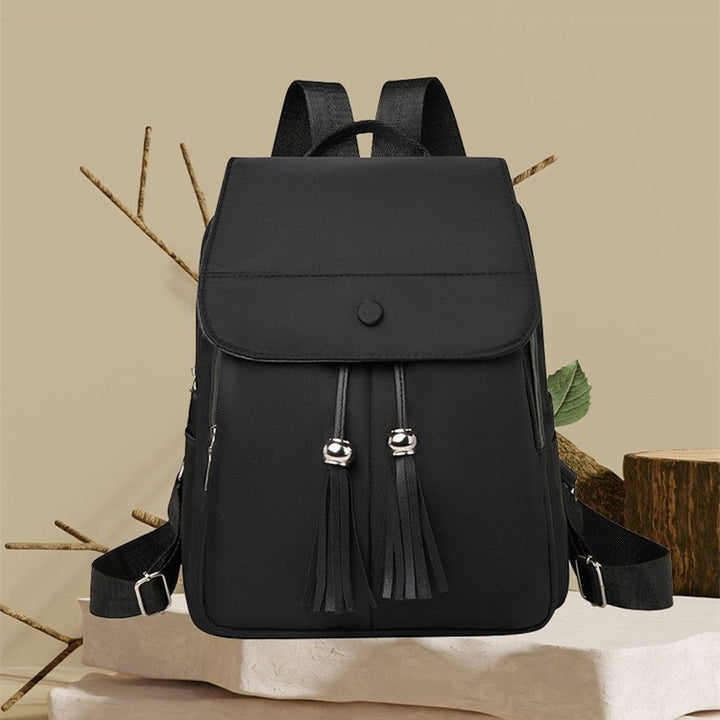 Breathable nylon backpack for women