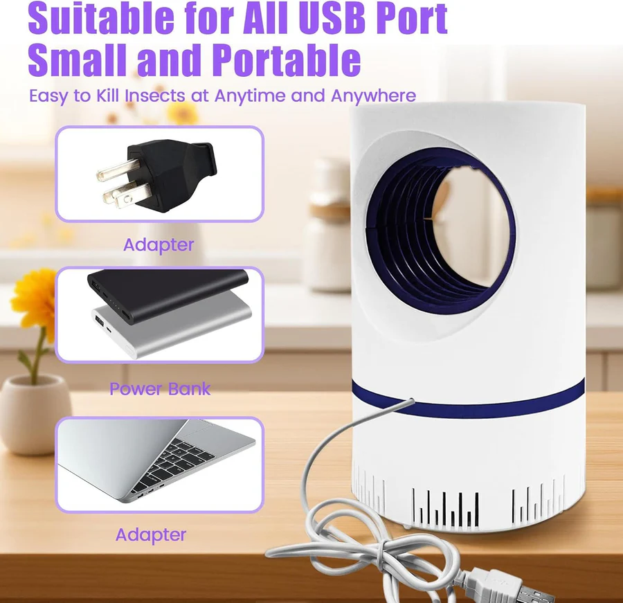 BowLift | UV Light Insect Trap - Indoor/Outdoor Mosquito Fly Killer