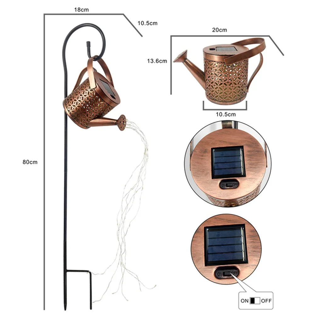 BowLift | Solar Watering Can Light
