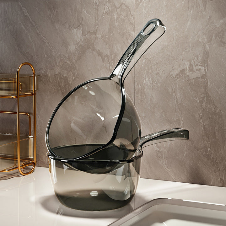 Plastic ladle, long-handled scoop
