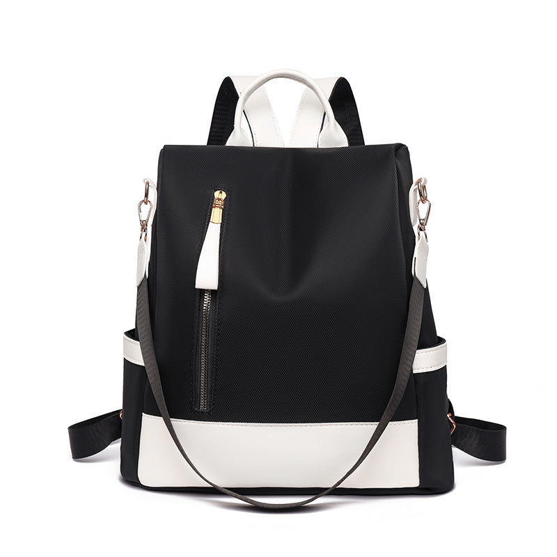 Women's backpack, PU leather, water-repellent, 35×32×15 cm