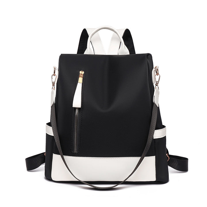 Women's backpack, PU leather, water-repellent, 35×32×15 cm