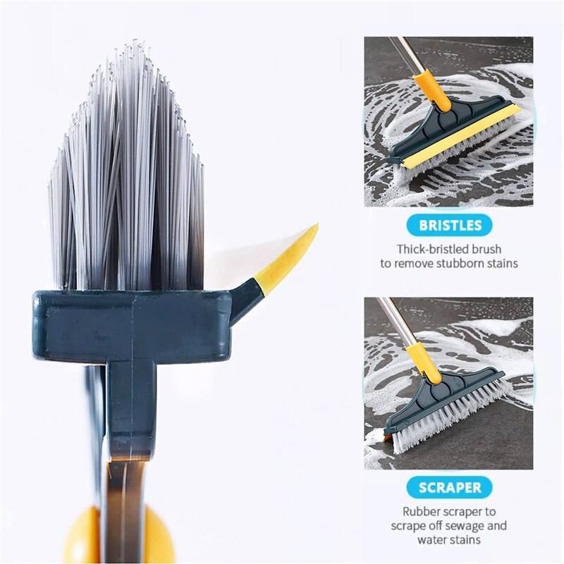 2-in-1 Cleaning Floor Scrub Brush Bowlift