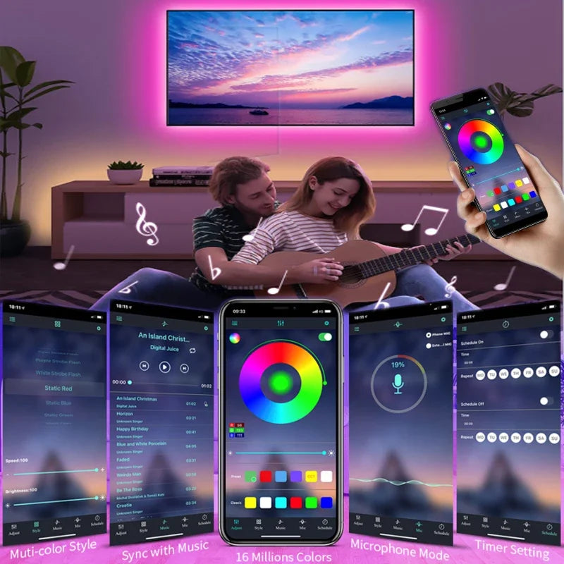 RGB LED Strip for Room and TV Bowlift