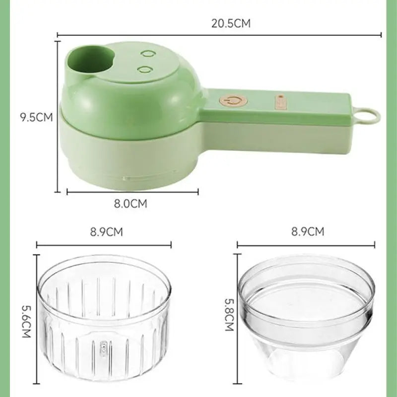 BowLift | 4-in-1 Handheld Electric Vegetable Chopper and Slicer