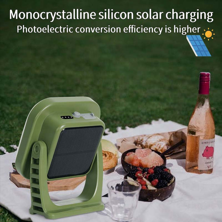 Rechargeable LED Camping Lamp with Magnets Bowlift