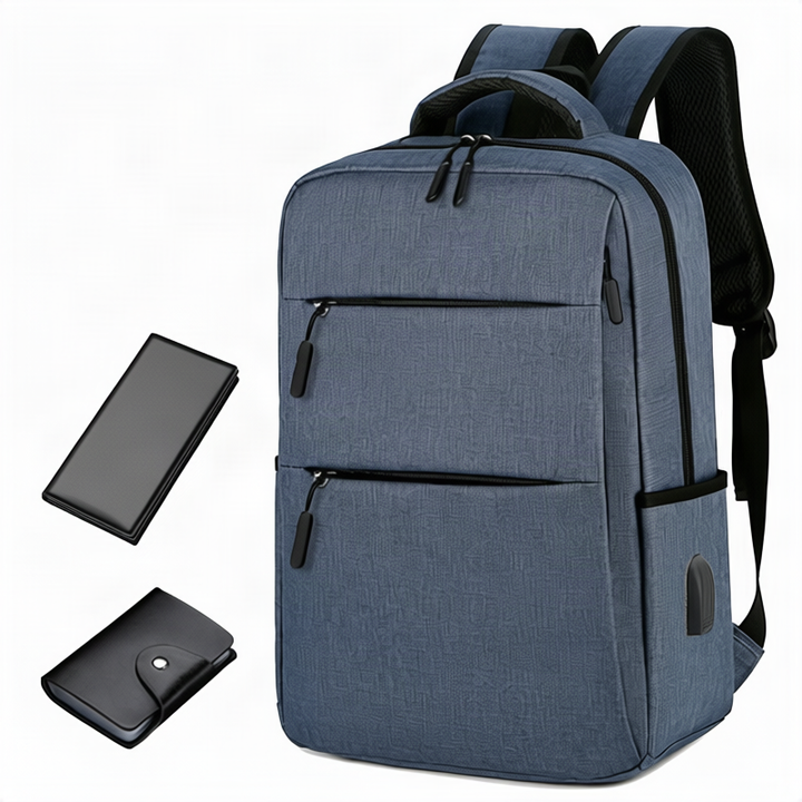 Backpack with USB charging function, 20–35 L