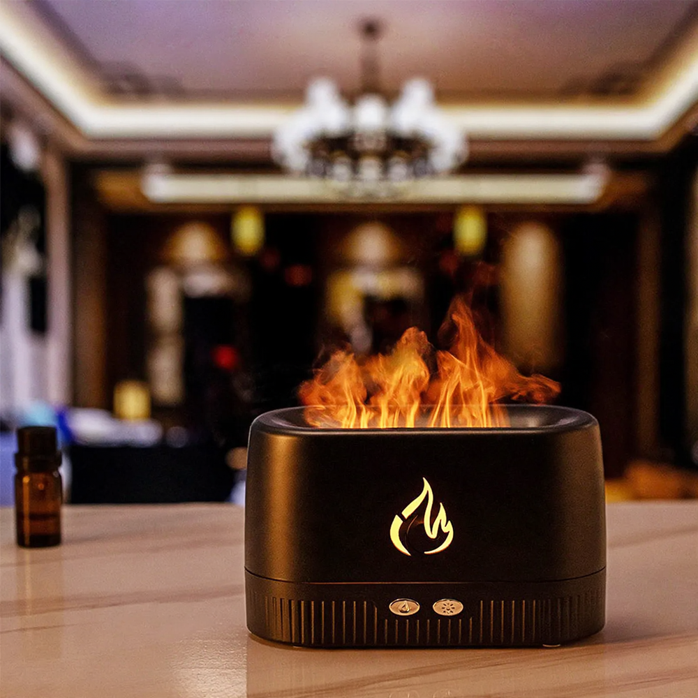 3D Flame Diffuser with USB and Color Change
