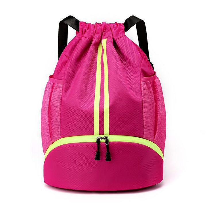 Sporty backpack with dry compartment, 20-35 L