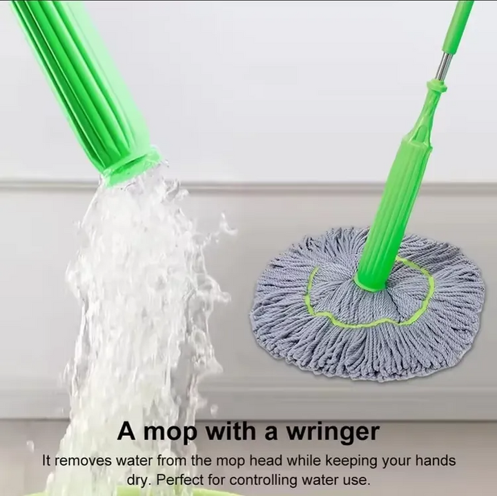 Quick-drying dual mop | No wringing. No stress. | Bowlift