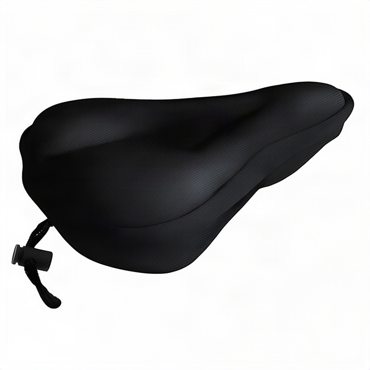Bicycle seat cover with 3D padding