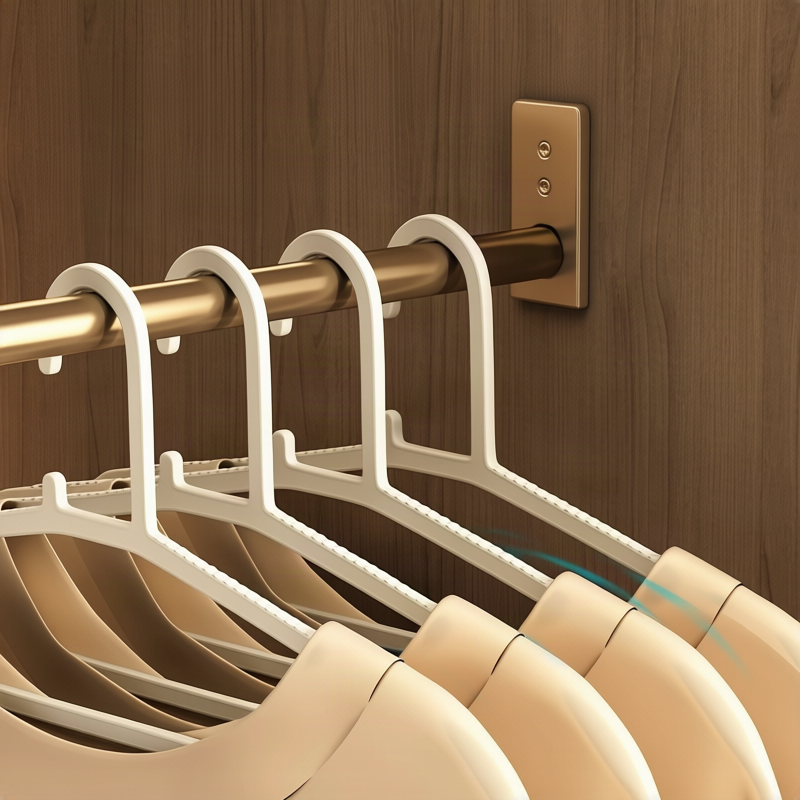 Stainless steel pant hangers, non-slip