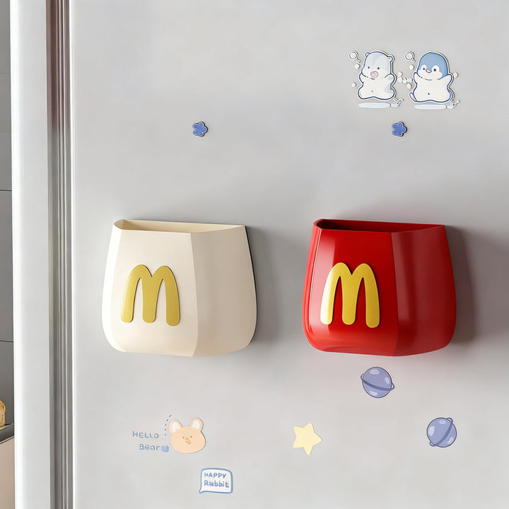 Magnetic closure clips for food bags