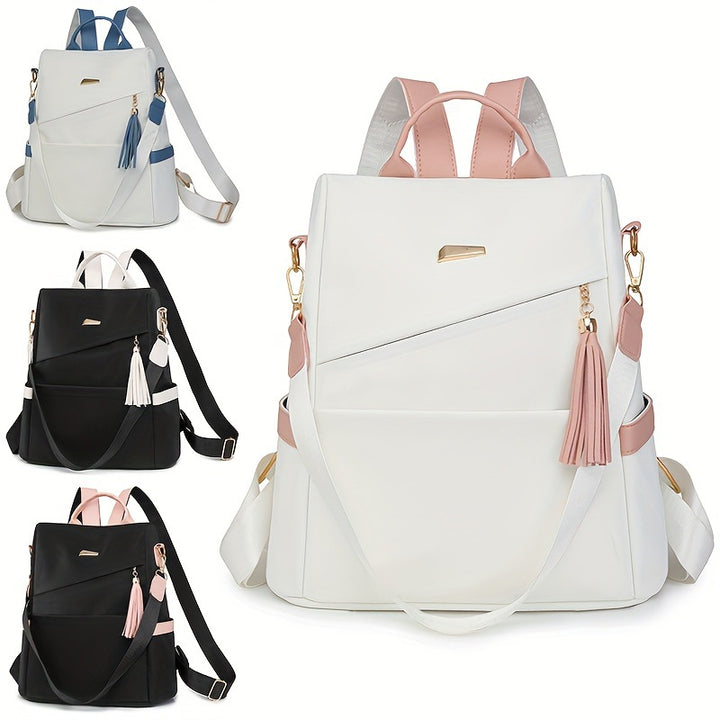 Nylon backpack, lightweight, for everyday use and travel