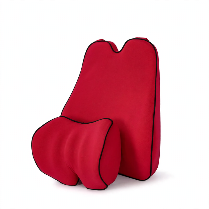 Car Neck Pillow and Lumbar Support, Memory Foam