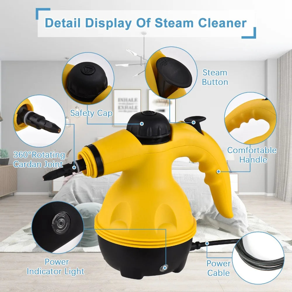 BowLift | Handheld Steam Cleaner – High-Temperature Carpet & Vehicle Steam Cleaner