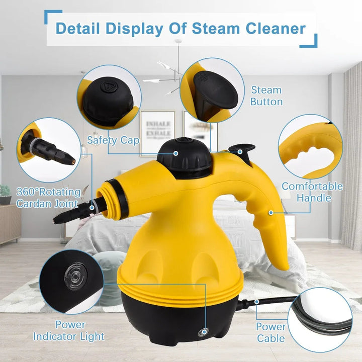 BowLift | Handheld Steam Cleaner – High-Temperature Carpet & Vehicle Steam Cleaner