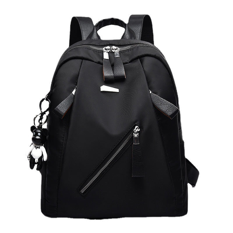 Women's backpack, nylon, back load distribution, timeless