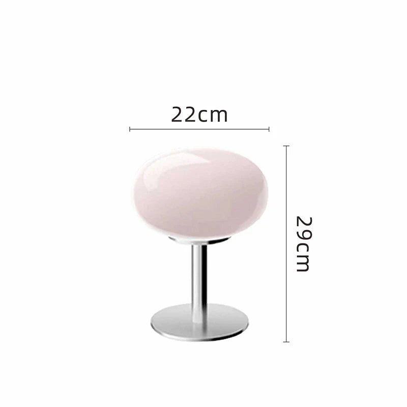 BowLift | DESIGNER GLASS TABLE LAMP - AMBIENT LED LAMP FOR BEDROOM AND STUDY