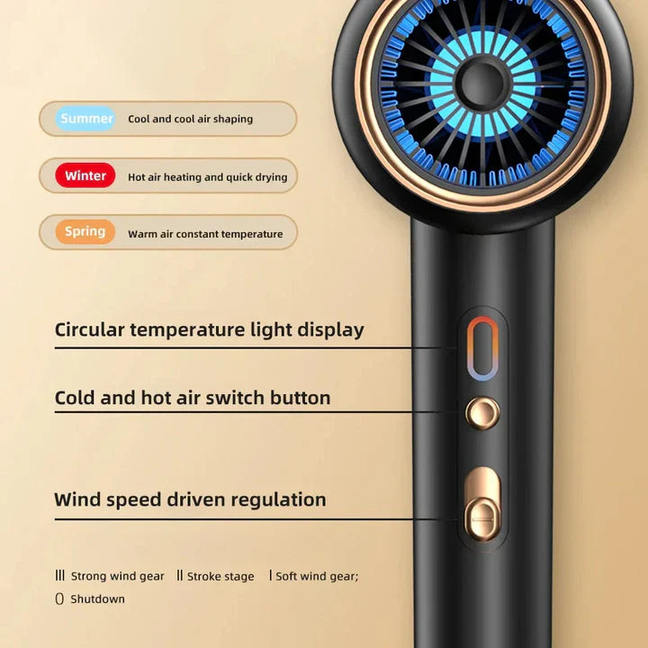 BowLift | High-performance hair dryer 2400W with cold and warm air function - Ion technology