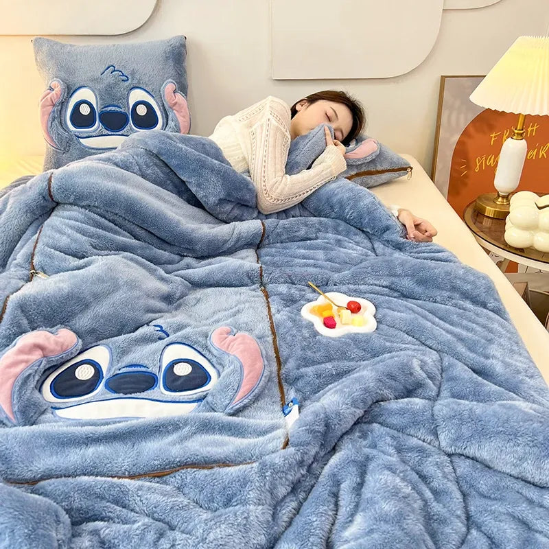 BowLift | Convertible CozyNest Blanket Pillow Combo for Home Comfort
