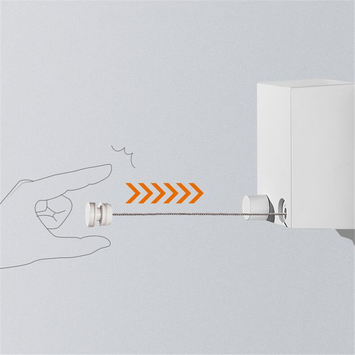 Retractable clothesline for indoor/outdoor | Bowlift