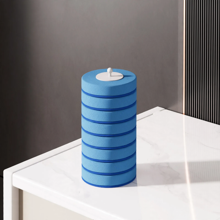 Toilet brush with interchangeable brush heads
