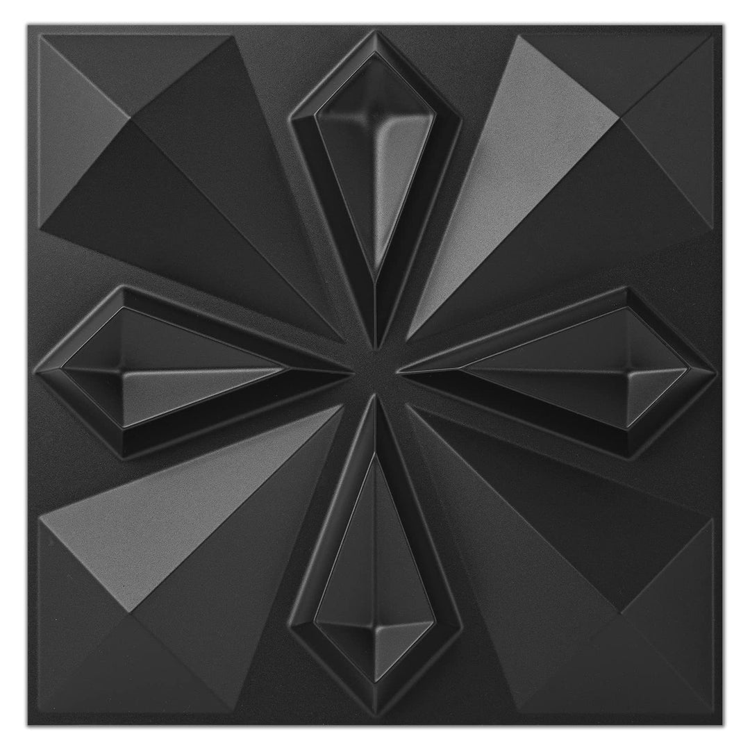 PVC wall panels, 3D structure, 30×30 cm