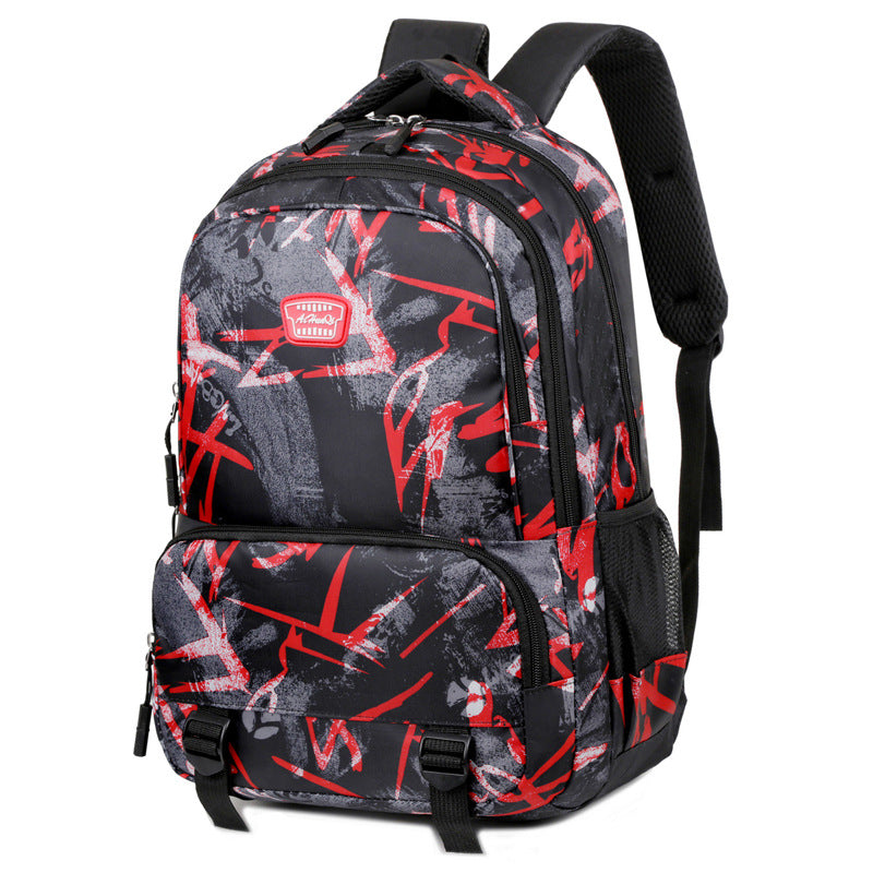 Oxford-Rucksack, 36–55 L, striped pattern