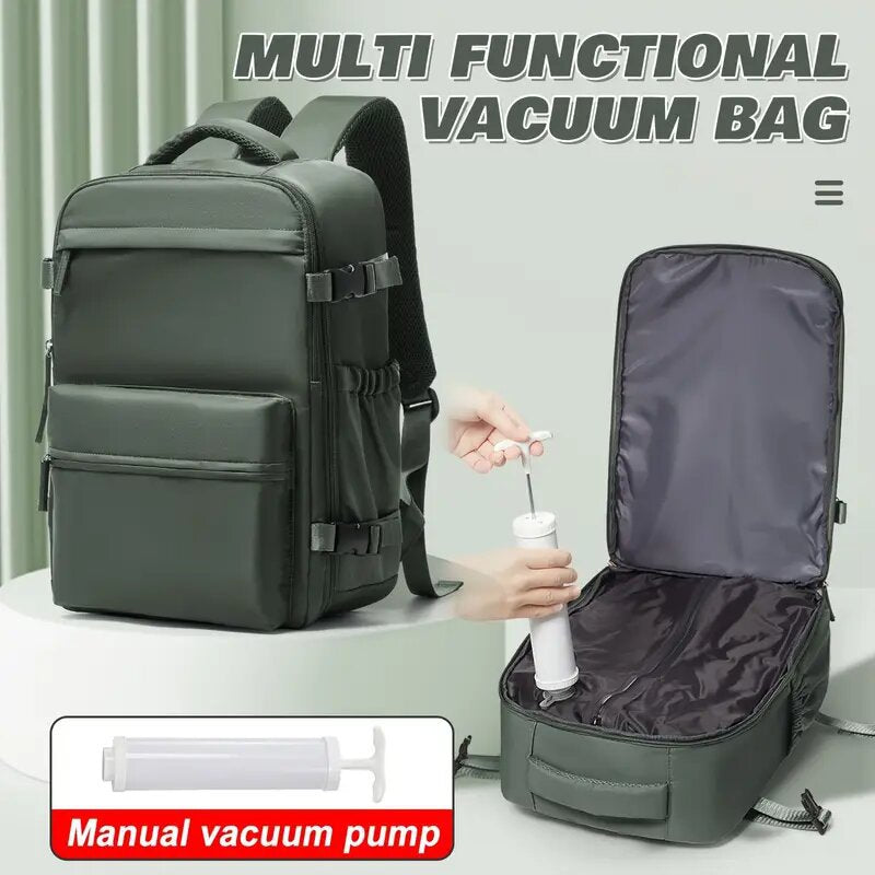 Compression Backpack, 36–55 L, with Pump