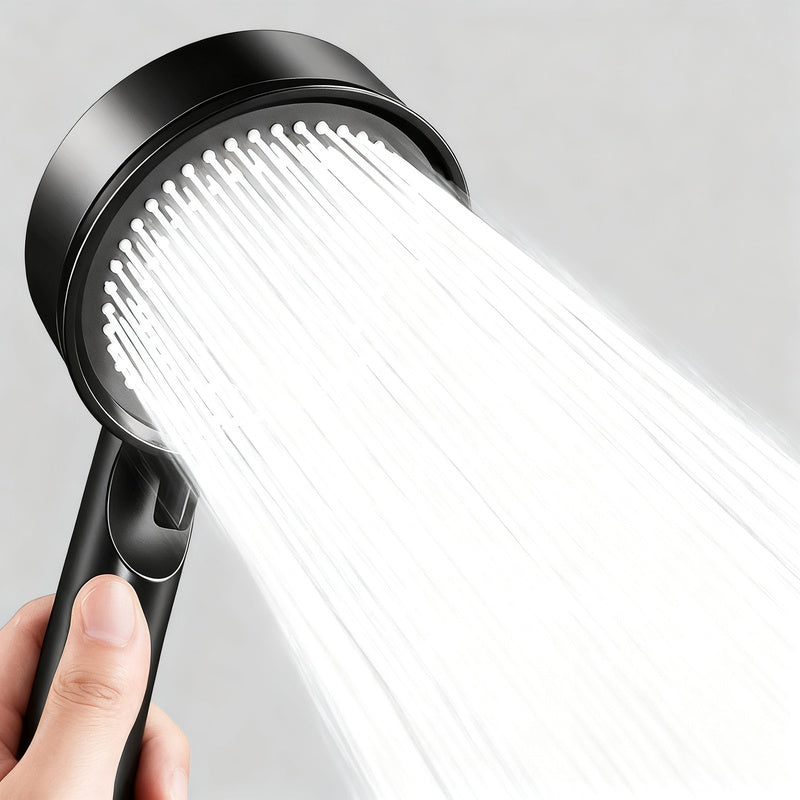 Shower head with high pressure function, ABS