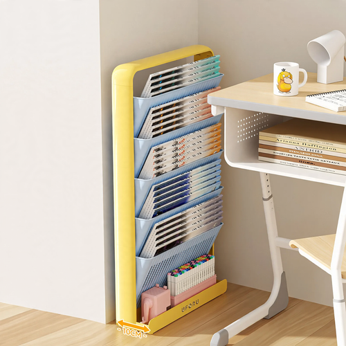 Standing shelf, multi-layered, plastic, movable