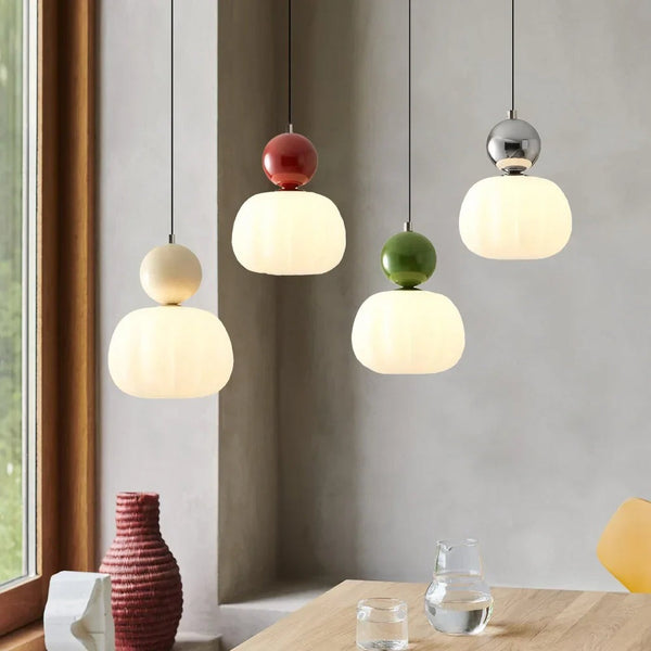 BowLift | Art Deco Pendant Lamp in Cream Shade – Style and Sophistication
