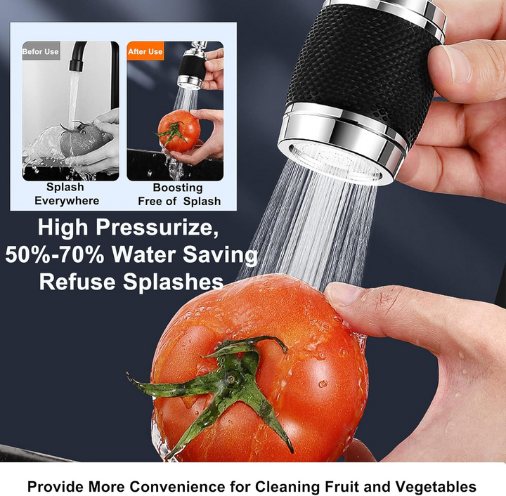 360° swivel spray faucet | Bowlift