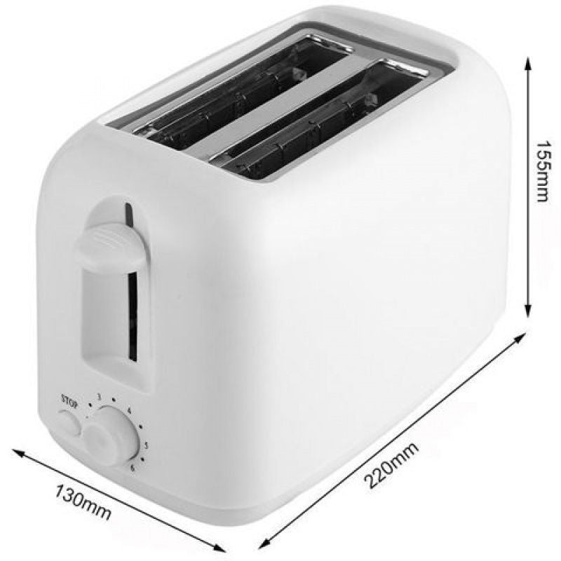 Toaster with functions Heating, Toasting and Defrosting