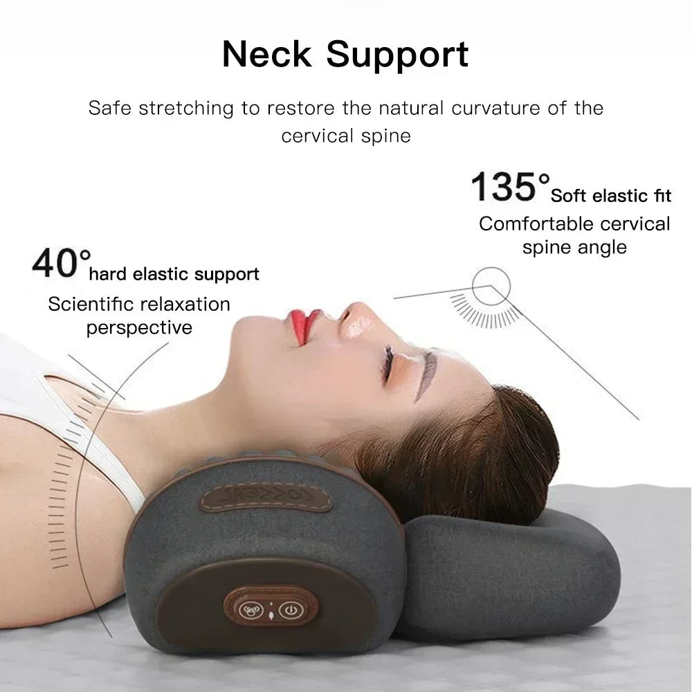 BowLift | Electric Head and Neck Massager Cervical Pillow