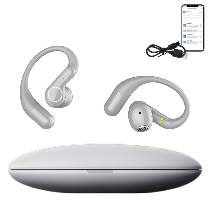 Bluetooth headphones with AI real-time translation M8