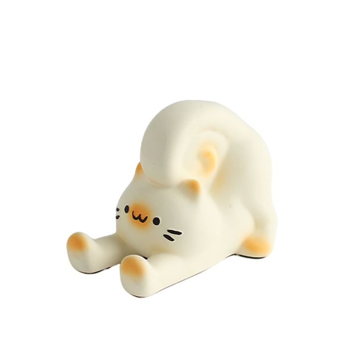 Cute cat phone holder for standing