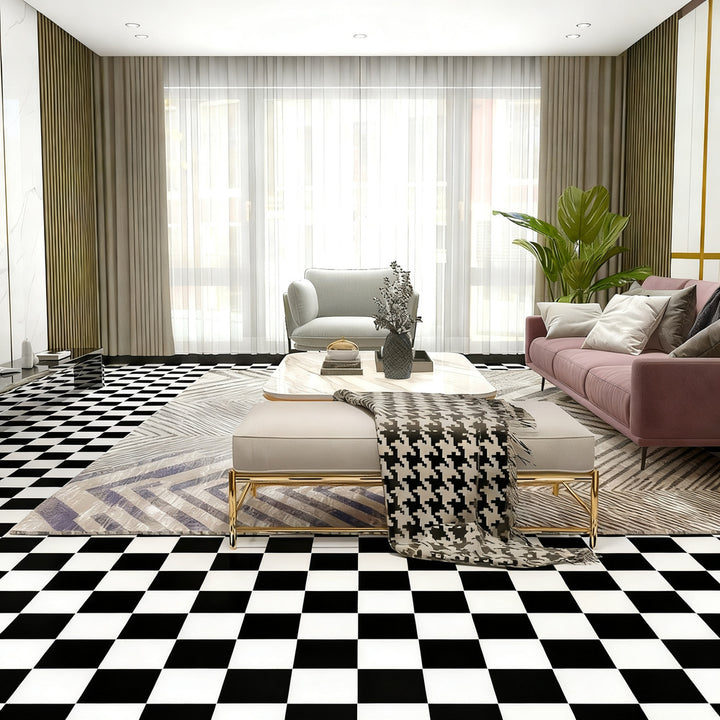 PVC floor sticker, self-adhesive