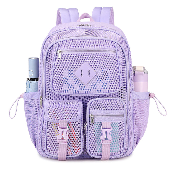 Oxford Backpack with mesh fabric, 20–35 L, breathable
