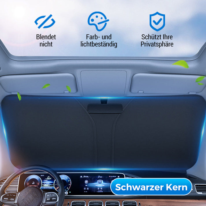 Laser-reflective windshield | Sleek design, quick setup, compact folding | Bowlift