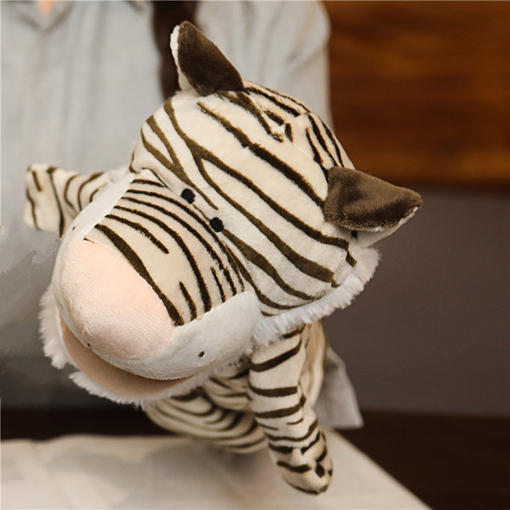 Hand puppet shark with movable arms