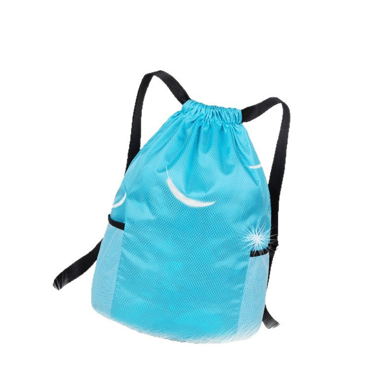 Sporty backpack with drawstring, 20 L, waterproof