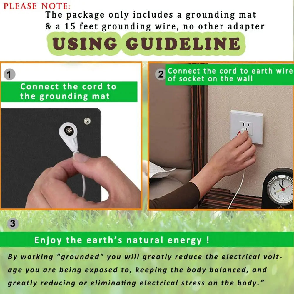 BowLift | Grounding Mat – Earthing Pad for Sleep and Health